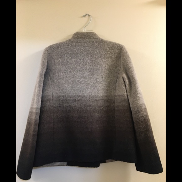 RARE J.Crew Ombre Wool Pea Coat 8 - Picture 4 of 8